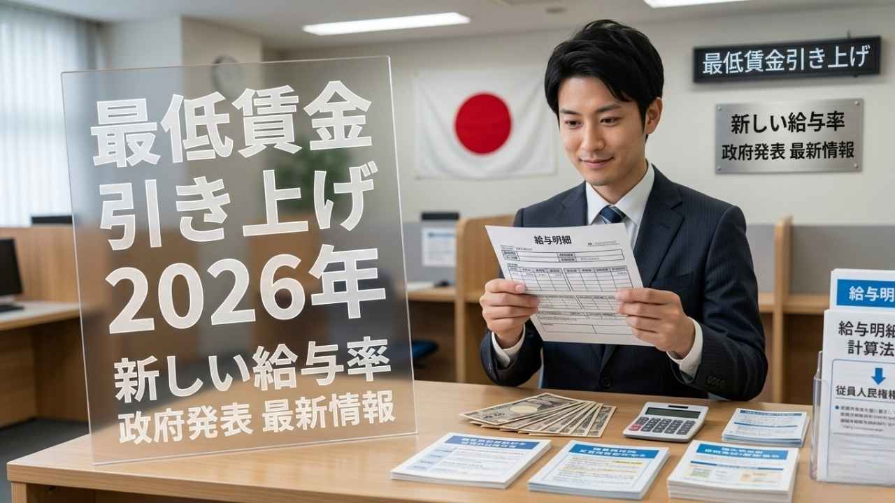 2026年 日本の最低賃金引き上げ：新法的基準と雇用主コンプライアンス枠組み