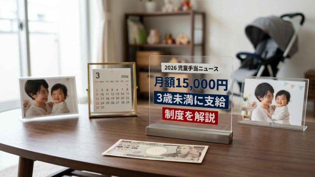 2026年 日本の児童手当更新：受給資格改定と月額15,000円支給